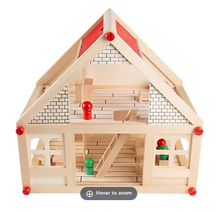 Casa de muñecas de madera Toy Time