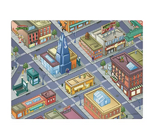 Tapete de juego Longshore Original Megamat con dos vehículos