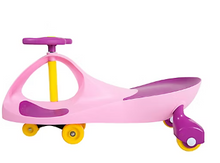 Coche de paseo Lil' Rider Wiggle - Rosa y morado