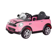 Rollplay 6V Mini Cooper S - Rosa