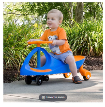 Coche de paseo Lil' Rider Wiggle - Azul y naranja