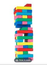 Juego clásico de apilar bloques de madera Toy Time