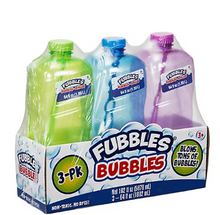 Burbujas Fubbles, paquete de 3/ 64 oz.