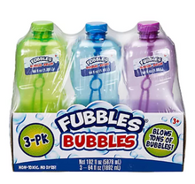 Burbujas Fubbles, paquete de 3/ 64 oz.