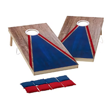 Juego de lanzamiento de sacos de arena Triumph de madera maciza de 2' x 4' con luces LED