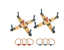 Juego de lanzamiento de aros de madera MD Sports