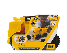 Juego de arena para camión volquete Cat