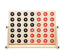 MD Sports 2' Wooden 4 in a Row Lawn Game