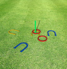 Juego de herraduras y lanzamiento de aros Toy Time 2 en 1