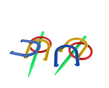 Juego de herraduras y lanzamiento de aros Toy Time 2 en 1