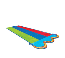 Tobogán acuático triple Banzai Kids de 16 pies