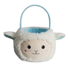 Hugfun Figural Plush 14" Easter Basket with Stuffed Animal