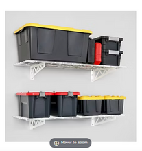 SafeRacks 48" Wall Shelves, 2 pk. - White