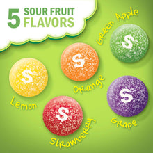 Skittles Caramelos masticables ácidos y afrutados, tamaño normal, 1,8 oz., paquete de 24.