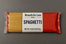 Brands for Less USA – Premium Spaghetti Pasta, Net Wt 16 oz (454g)