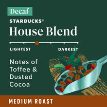 Starbucks Decaf Medium Roast K-Cup Coffee Pods, House Blend (72 ct.)