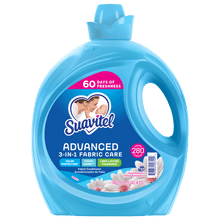 Suavitel Advanced Liquid Fabric Conditioner, Field Flowers, 280 Loads, 160 fl oz