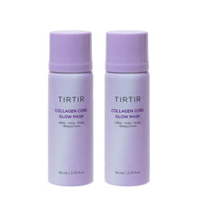 Mascarilla iluminadora TIRTIR Collagen Core, 80 ml, paquete de 2