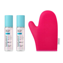 Tanologist Medium Self-Tan Mousse Kit, 6.76 fl oz Mousse, 2-pack + Washable Tanning Mitt