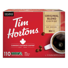Tim Hortons Coffee Original Blend K-Cup Pod, 110-count