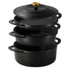 Tramontina4-PieceStackableEnamelCastIronCookwareSet_ChooseColor_11 - Brands For Less USA