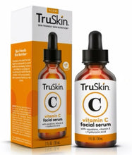 TruSkin Vitamin C Face Serum, Brightening & Anti-Aging with Squalane & Vitamin E, 1 fl oz