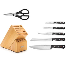 WÜSTHOF Gourmet 7-Piece Knife Block Set