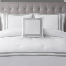 West Park Hotel Border 4-piece Comforter Set