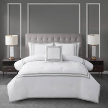 West Park Hotel Border 4-piece Comforter Set