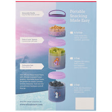 Set de almuerzo Whiskware Disney Combo Snack Pack, elige el color