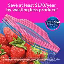 Ziploc Storage Quart Bags with New Stay Open Design,  216 ct.