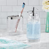 Clear 2 Piece Embossed Glass Bath Accessories Set, The Pioneer Woman Amelia