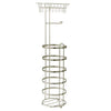 Better Homes & Gardens Free Standing Toilet Paper Holder and Reserves Satin Nickel, Fully Assembled