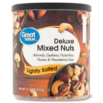 Lightly Salted, Deluxe Mixed Nuts, 15.25 Oz - Brands For Less USA