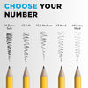 Ticonderoga Wood Pencils, Presharpened, #2 HB .3 mm Lead, Yellow, 48 Count