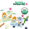 Little Bellies Puffs Variety Pack, Blueberry, Apple, & Cinnamon, 0.42 oz., 14 ct.