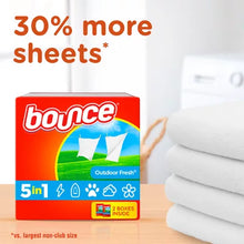 Bounce Fabric Softener Dryer Sheets, Outdoor Fresh (160 Ct./Pk., 2 Pk.) - Brands For Less USA