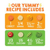 HappyTOT Organics Love My Veggies, Variety Pack, Stage 4 Pouch, 4.22 oz., 12 ct.