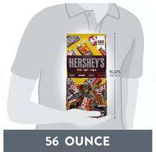 HERSHEY'S Miniatures Variety Pack Chocolate Candy, 180 pcs.