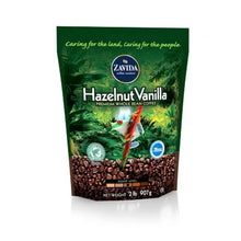Zavida Coffee Whole Bean Coffee, Hazelnut Vanilla (32 Oz.)