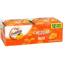Cheddar Cheese Crackers, Snack Packs, 1 Oz, 12 CT Multi-Pack Tray - Brands For Less USA