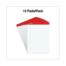 Universal Perforated Edge Writing Pad, Legal Ruled, Letter, White, 50-Sheet Pads, 12Ct.