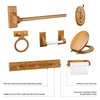 Design House 561209 Dalton Rustic Wall-Mounted Toilet Paper Holder for Bathroom Honey Oak
