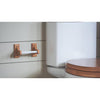 Design House 561209 Dalton Rustic Wall-Mounted Toilet Paper Holder for Bathroom Honey Oak