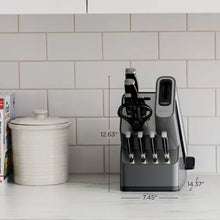 Ninja Foodi Neverdull Premium 10Pc German Stainless Steel Knife System with Built-In Sharpener