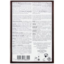 Lancome La Vie Est Belle Eau De Parfum, 3.4 Fl Oz