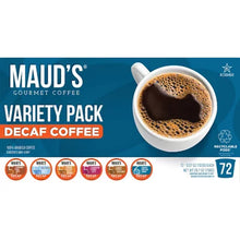 Maud'S Decaf Gourmet Coffee Single Serve Cups, Variety Pack (72 Ct.)