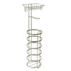 Better Homes & Gardens Free Standing Toilet Paper Holder and Reserves Satin Nickel, Fully Assembled