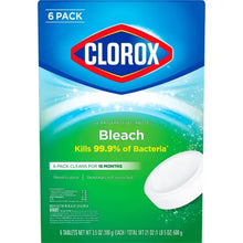 Clorox Ultra Clean Toilet Bowl Cleaner Tablets with Bleach (3.5 Oz. Tablets, 6 Ct.) - Brands For Less USA