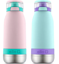 Ello Emma 14 oz. Stainless Steel Water Bottle, 2 Pack, Choose Color